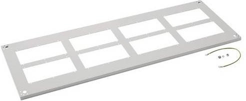 Hager Verschlussplatte FZ894D aus Stahl in Grau, B: 1100 mm, H: 20 mm - Bild 1