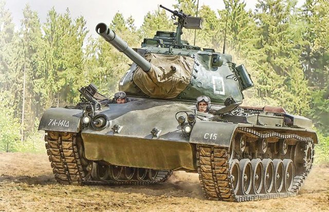Italeri M-47 Patton, Fahrzeug, 1:35, Grün - Bild 1