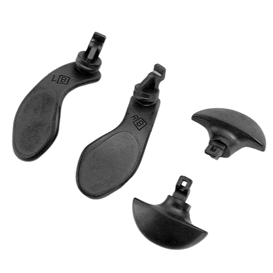 DIYelecs 4er-Set Metall-Rückpaddles für PS5 Ersatzteile in Schwarz - Bild 1