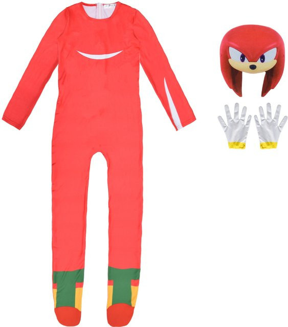 Eeeza Five Nights At Freddy's Kinderkostüm Halloween Charakter Cosplay, Weiß, Rot - Bild 1