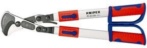 Knipex Kabelschere mit Ratschenprinzip und Teleskopschenkeln, Mehrkomponenten-Hüllen, Multicolor, 570 mm - Bild 1