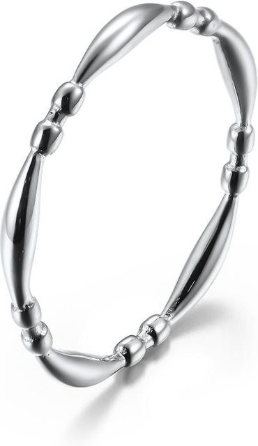 YIRAN Jewelry Damenring, Edelstahl, Roségold, Größe 9 - Bild 1