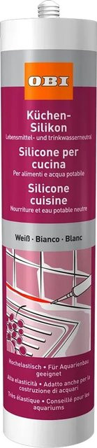 OBI Küchen-Silikon in Weiß, 310 ml - Bild 1