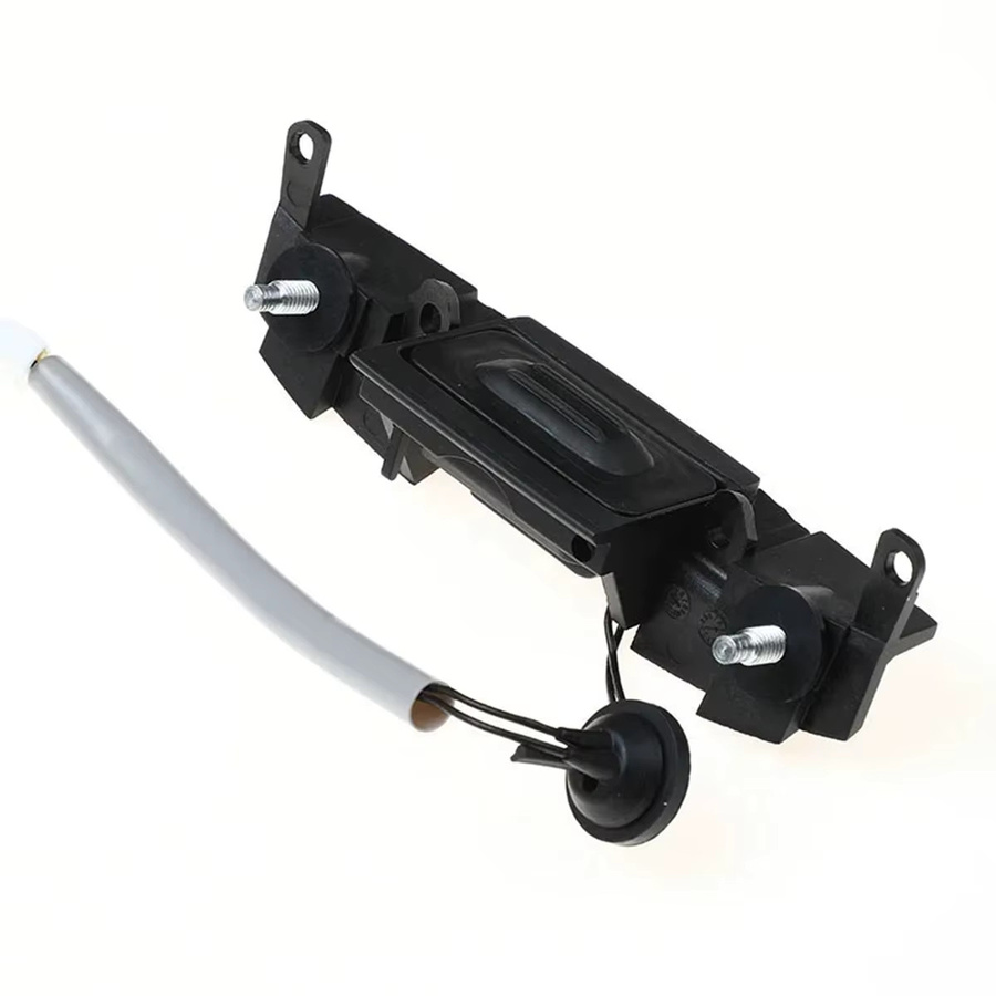 FitzVito Auto-Heckklappen-Entriegelungsschalter Kofferraumöffnungsknopf für Nissan Micra March K12 2002-2010, Schwarz - Bild 2
