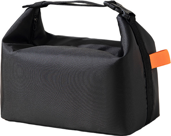 Isolierte Lunch-Tasche von halilulu in Schwarz, auslaufsichere und kühlende Lunchbox-Tragetasche mit großem Fassungsvermögen für Arbeit, Büro und Reisen - Bild 1