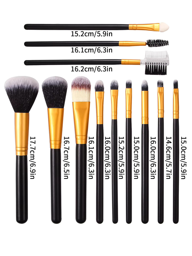 KOSSHOW Make-up-Pinsel-Set, 12-teilig, Unisex - Bild 5
