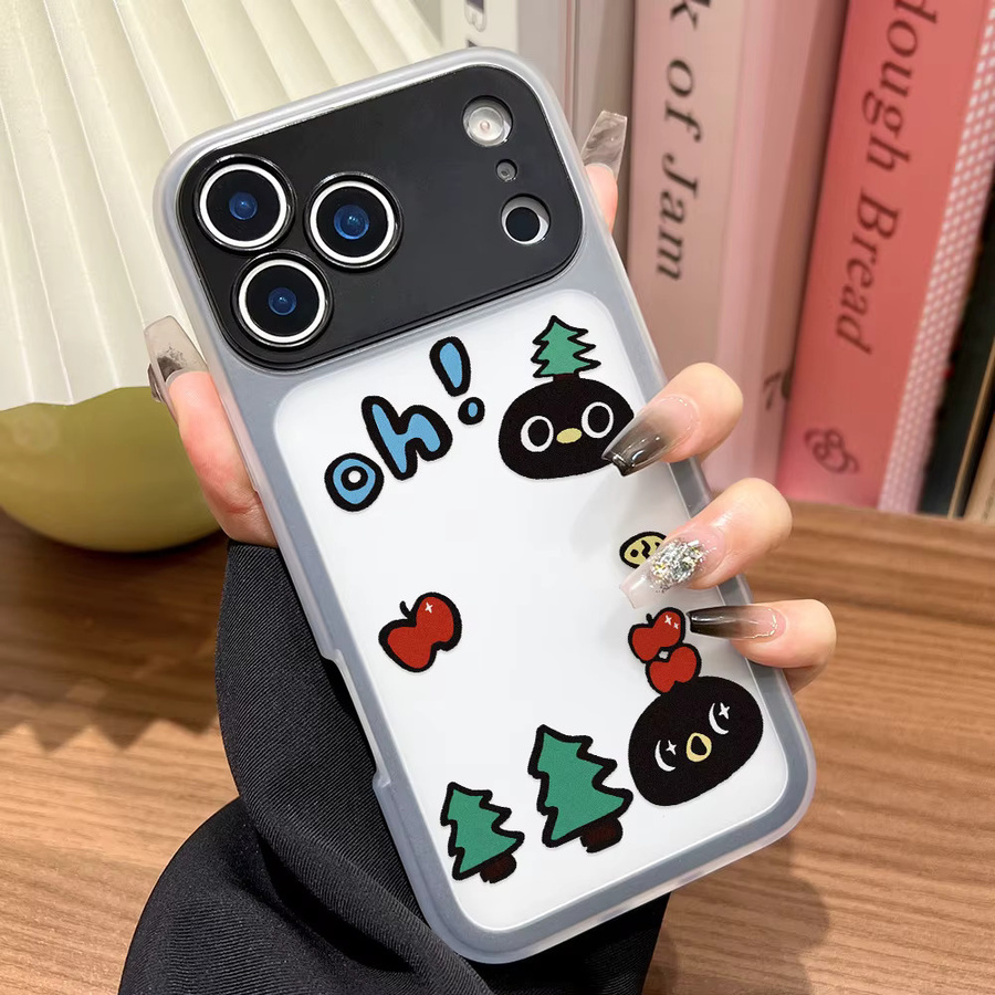 AKABEILA Handyhülle im Cartoon-Design für iPhone 17 Pro Max, 16, 15, 14, 13, mehrfarbig - Bild 2