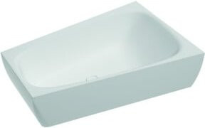 Hoesch Badewanne iSENSI Trapez rechte Ausführung in Weiß mit Ablaufsystem und passender Schürze, B/T: 170 x 100 cm - Bild 1