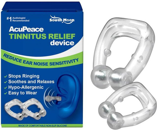 Tinnitus Relief Ohr Clip Set, Unisex - Bild 1