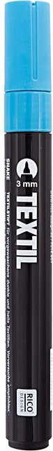 Rico Design Textilmarker für dunkle Stoffe in Hellblau - Bild 1
