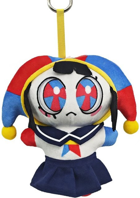 Bandai Zirkus Clown Plüschpuppe, Plüsch / Textil, Bunt / Mehrfarbig - Bild 1