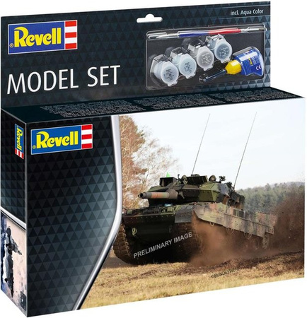 Revell Leopard 2 A7V, Model Set, 1:72