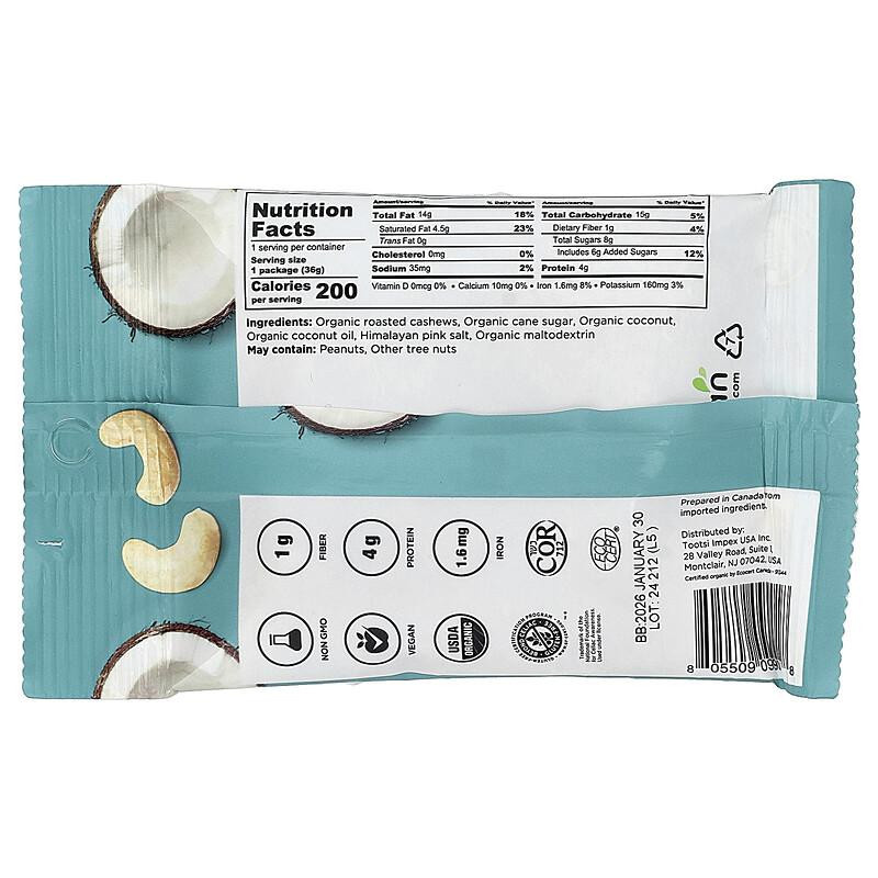 Elan Bio-Kokos-Cashews Bio 36 g - Bild 2