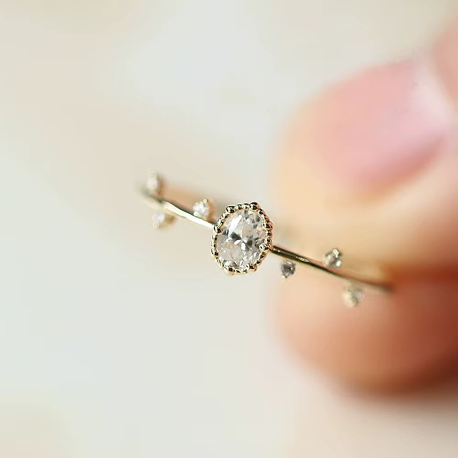 Huitan Ring, Kristall Zirkonia, Damen - Bild 2