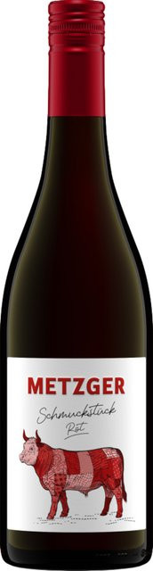 Metzger Rotwein Pfalz 2022, trocken, 0,75 l - Bild 1