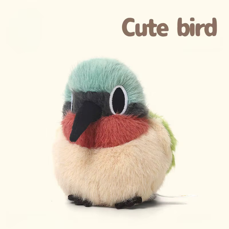 Molutian Gegabelter Sonnenvogel, Plüschtier, 11 cm, bunt - Bild 3