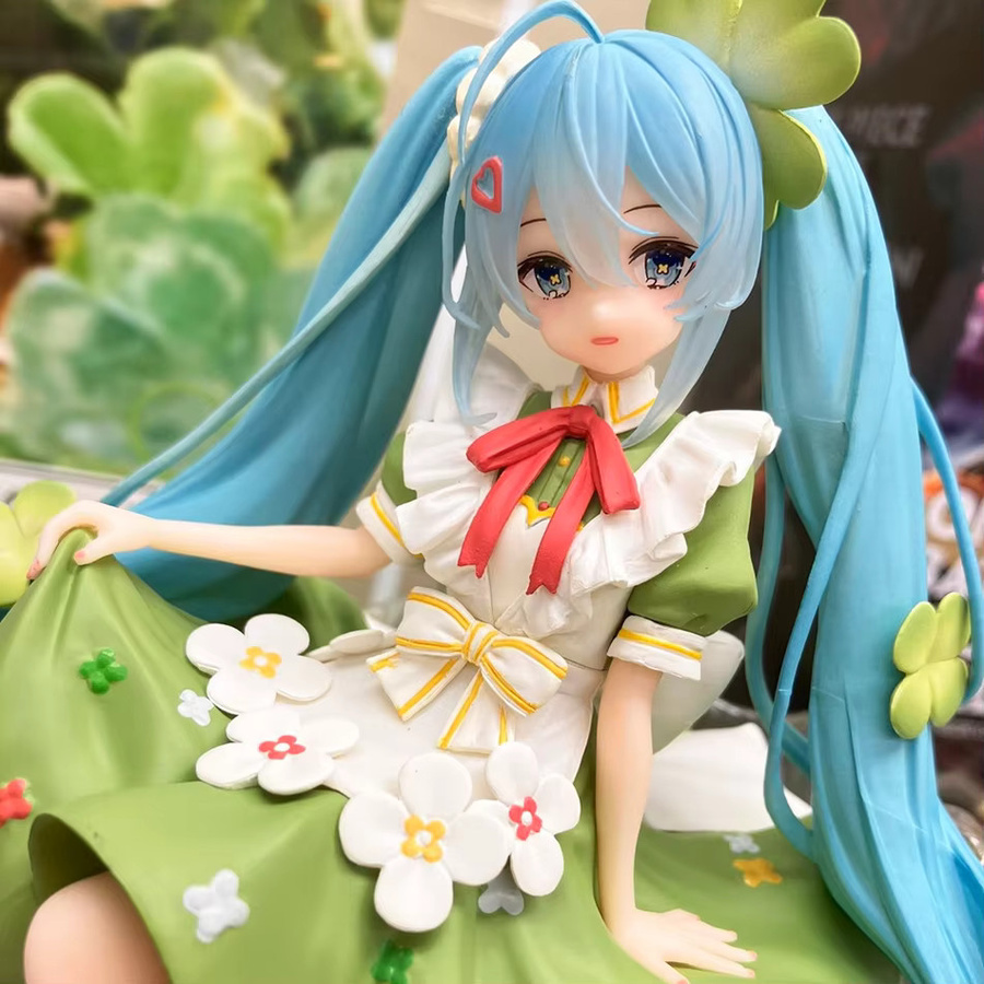Bandai Miku Noodle Stopper Glücksklee-Feen, Actionfigur, 15cm - Bild 4