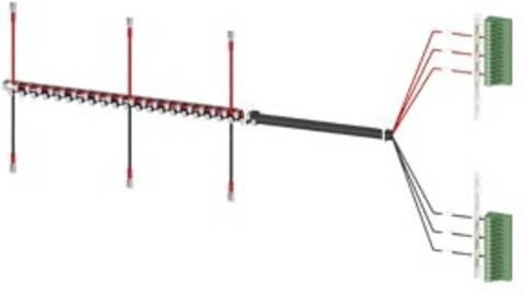 Siemens Hilfsleiteranschluss 3polig 3KC98224 multicolour - Bild 1