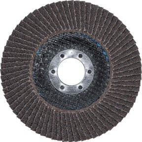 BGS Fächer-Schleifscheibe braun Ø 115 mm K 60 - Bild 1