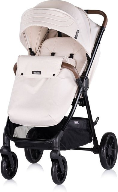 Chipolino Kombikinderwagen Ultera 3 in 1 mit Babyschale und Fußabdeckung beige - Bild 1