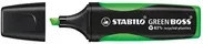STABILO Textmarker GREEN BOSS in Grün und Schwarz mit Keilspitze - Bild 1