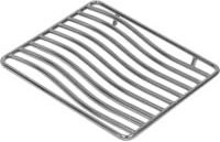 Napoleon Edelstahl-Grillrost in Silber, klein - Bild 1