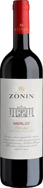 Zonin Merlot Rotwein, 2023, Italien, trocken, 0,75 l - Bild 1