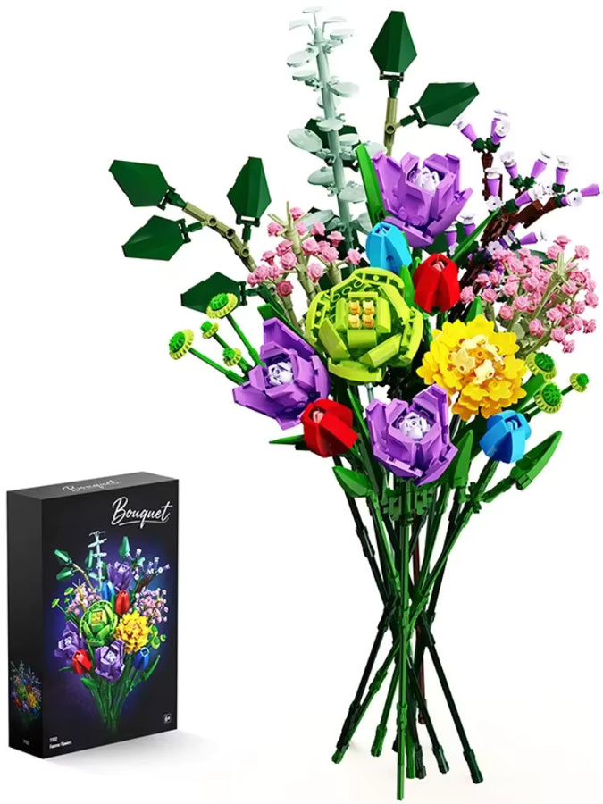 KAVOWORLD Blumenstrauß-Baustein-Set, 967 Teile - Bild 5