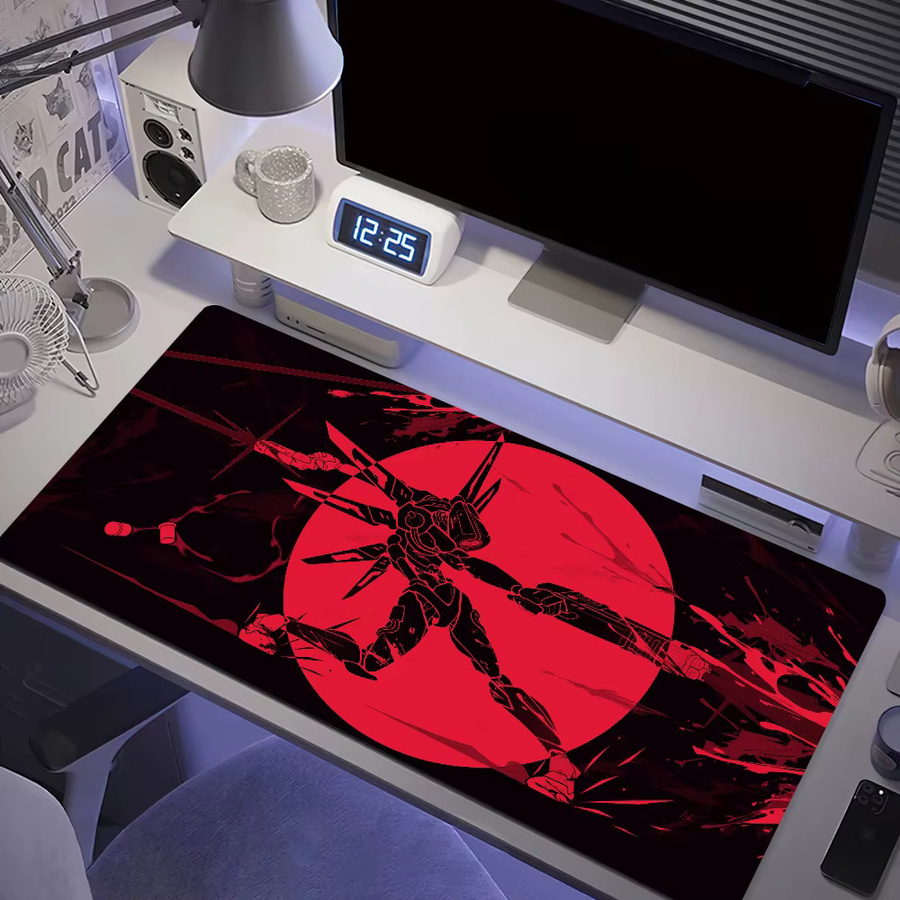 Bilibili Retro Anime U-ULTRAKILL Mauspad Große rutschfeste Schreibtischunterlage mit Anti-Fray-Kanten für PC und Home Office - Bild 2