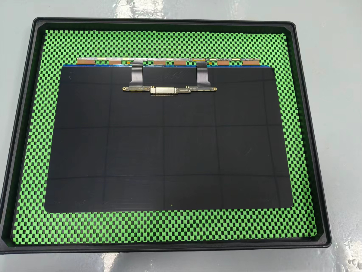 OEM LCD-Bildschirm mit Metallrahmen für MacBook A1706 A1989 A1932 A2179 A2337 A2338 A2681 A2442 A2941 A2485, Farbe: Schwarz - Bild 2