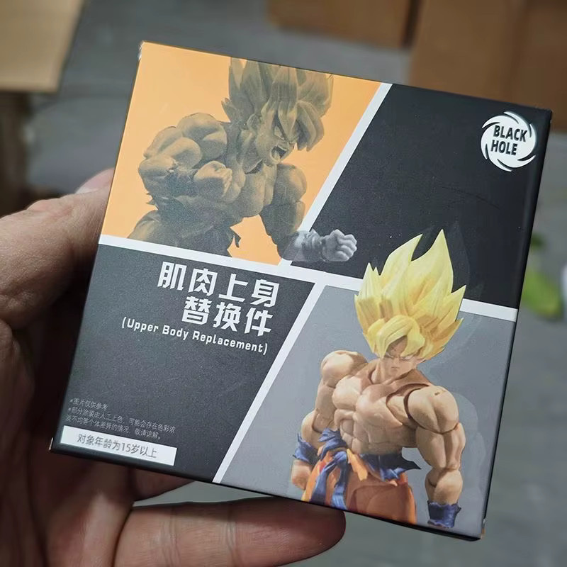 Bandai Super Saiyan Son Goku Oberkörper-Ersatzteil, Zubehör, Actionfigur Modell Spielzeug - Bild 4