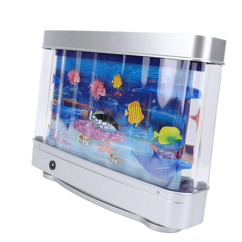 TOMTOP JMS Mini-dekorative tropische Fische künstliches Aquarium-Nachtlicht mit beweglichen Fischen - Bild 4