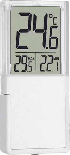 TFA Dostmann Vista Fenster-Thermometer in Weiß 30.1030 - Bild 1