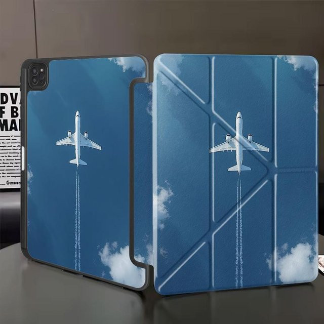 iPad Case mit Wolken Himmel Design für iPad Air, Pro und Mini in Blau und Multicolour - Bild 1