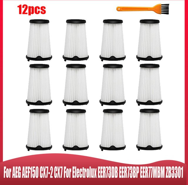Hepa-Filter Ersatz für AEG AEF150 CX7-2 CX7 und Electrolux EER73DB EER73BP EER77MBM ZB3301 ZB3311 Saugroboter in Weiß - Bild 1
