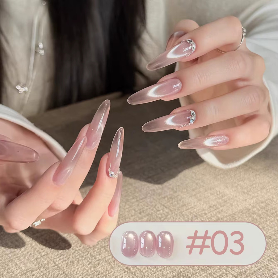 TC Spring Nails Dream Horse Serie Gel-Nagellack, Lila, Schimmernd - Bild 3