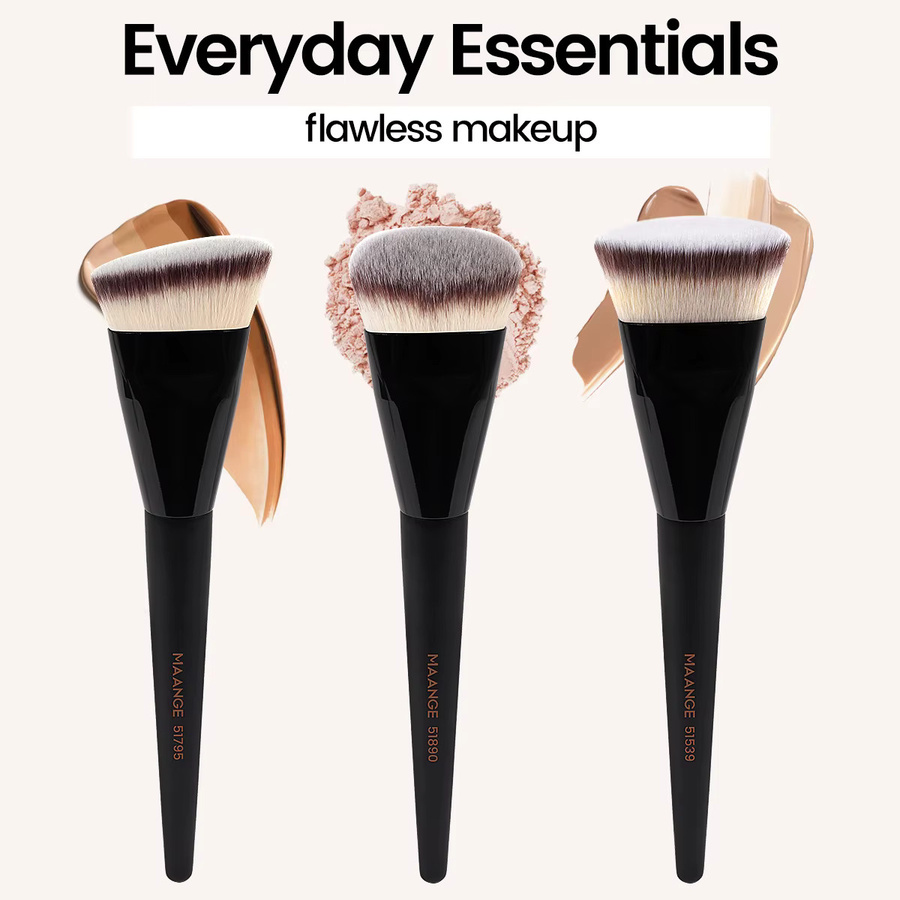 MAANGE Make-up-Pinsel-Set, 3-teilig, mit Box - Bild 4