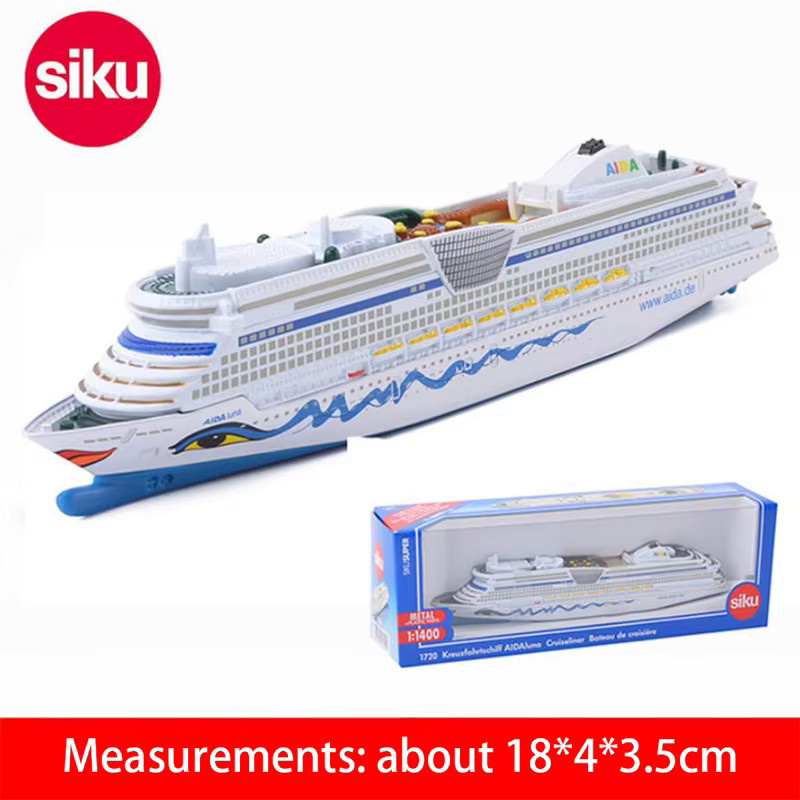 Siku Kreuzfahrtschiff-Serienmodell, 1:1400 Maßstab, Metall, Kunststoff - Bild 2