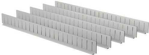 Vigour Querträger Satz V6687/5 für VIGOR 1000 XD, 5-teilig, Silber - Bild 1