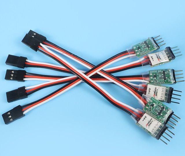 RC LED Licht Controller JR Signal Stecker 3-Pin für DUMBORC TRX4 Crawler Empfänger Kanal 3 Ersatz Zubehör in Multicolour - Bild 1