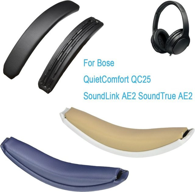 Bose Ersatz-Kopfband aus Proteinleder für QuietComfort 25 (QC25) und SoundLink AE2 in Schwarz oder Blau - Bild 1