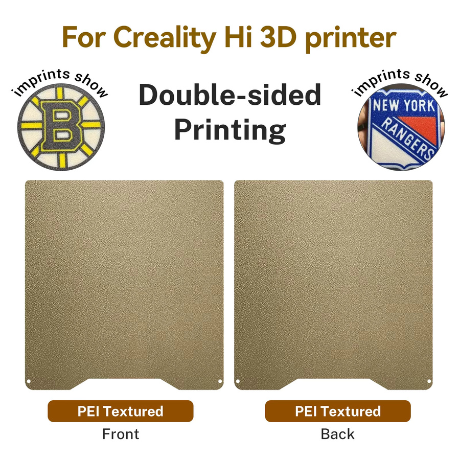 Creality PEI und PEO PET doppelseitiges Federstahlblech für Hi Build Plate und Hi Combo 3D-Druckerzubehör - Bild 3