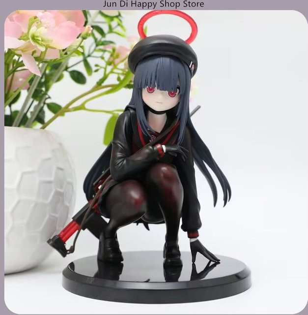 Bandai Zako-Chan Anime-Figur aus PVC in Blau, hockende Pose, Modellhöhe: 15,86 cm - Bild 1