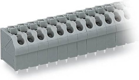 WAGO 250-507 Leiterplattenklemme Grau 120 Stück - Bild 1
