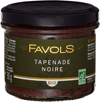 Favol Tapenade Noire Gemüseaufstrich 90 g - Bild 1