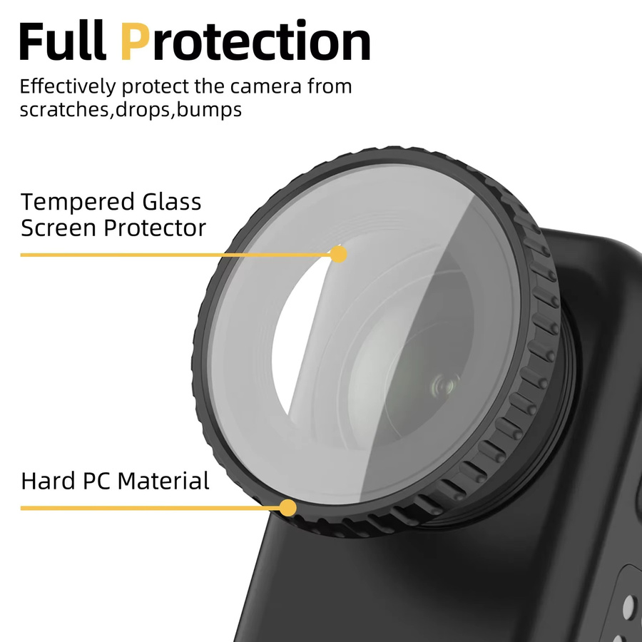 DJI Osmo Nano Objektivschutz aus optischem Glas, transparent, kratzfester Kamerazubehör-Schutz - Bild 3
