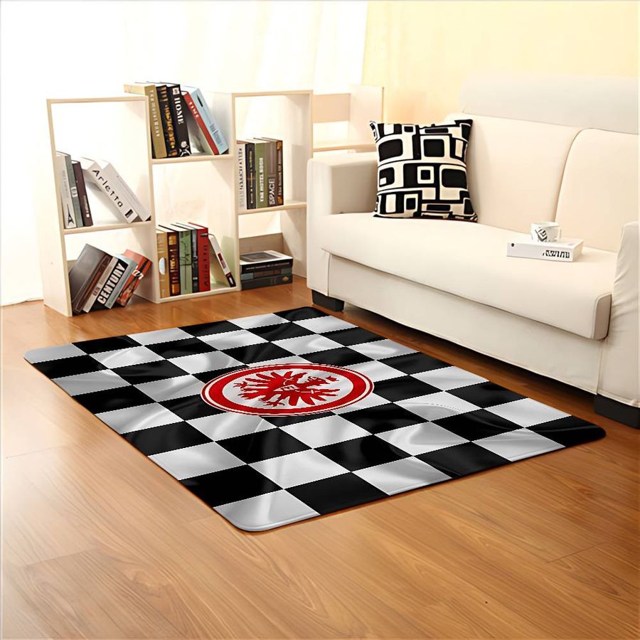 Moderner Teppich für Wohnzimmer und Schlafzimmer aus Vliesstoff, B/B: 40 x 60 cm - Bild 3