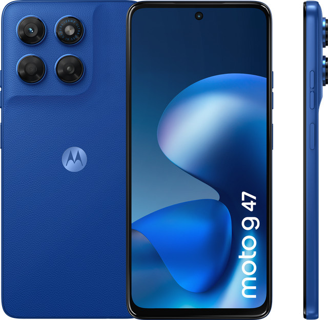 Motorola G47 Smartphone 128GB PANTONE Nautical Blue 8GB RAM - Bild 1