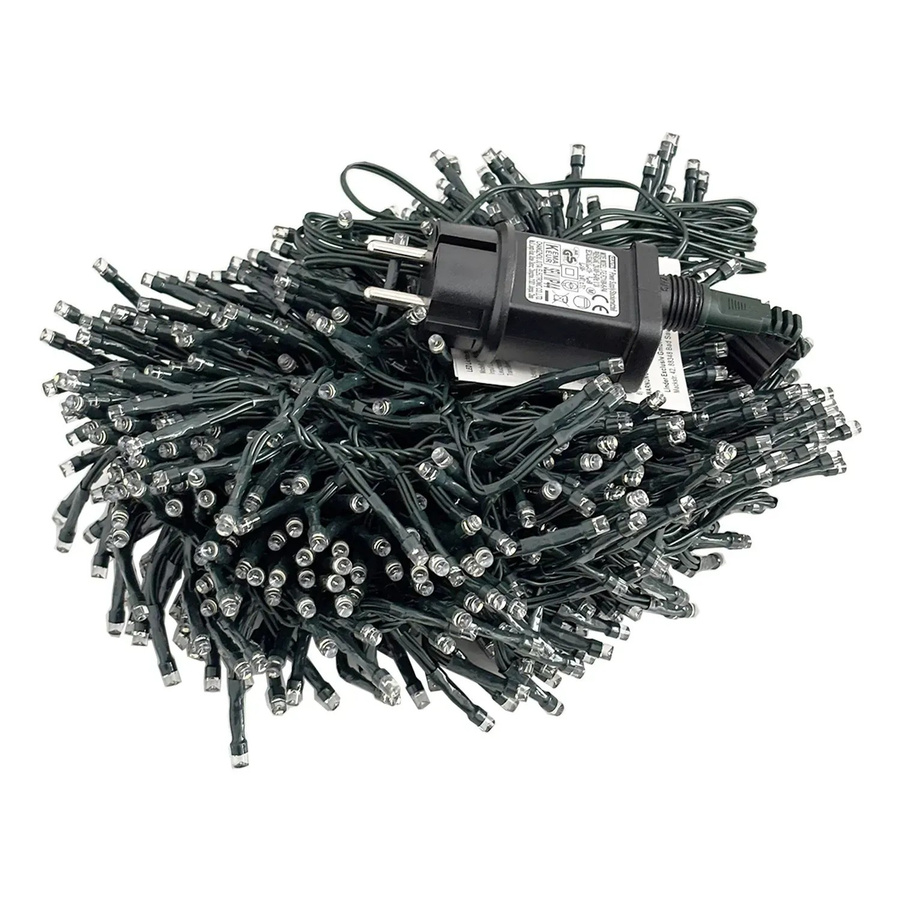 Mojawo 700er Cluster-Lichterkette mit LEDs in Warmweiß für Innen und Außen - Bild 2