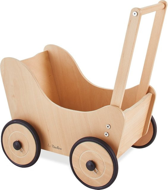 Pinolino Puppenwagen Sarah aus Buchenholz für 1 bis 6 Jahren - Bild 1